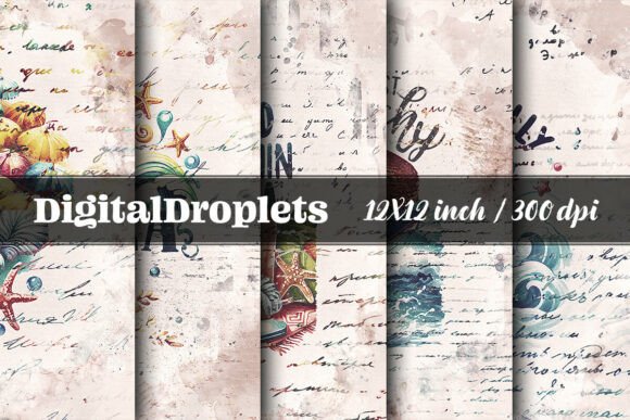 Beach Me Vol.2: Quirky Beachy Papers for Creative Projects