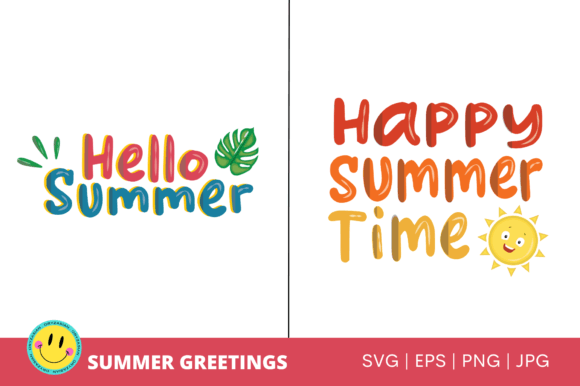 Embrace the Season: Hello Summer Vector - PNG, SVG Guide