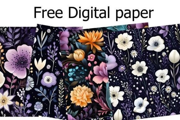 Free Flower Digital Paper: Fresh Design Assets for Your Projects