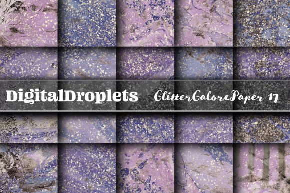 Glitter Galore Papers V. 17 | Collection