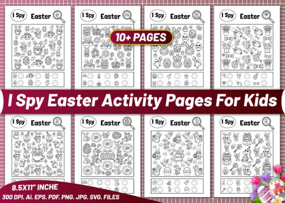 I Spy Easter Activity Sheets for Kids: A Creative Asset Review