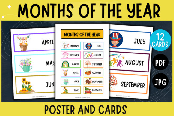 Months of the Year Poster: A Creative's Guide
