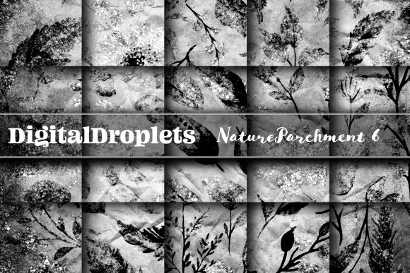 Nature Parchment Vol. 6: Bold Texture for Gothic & Vintage Projects