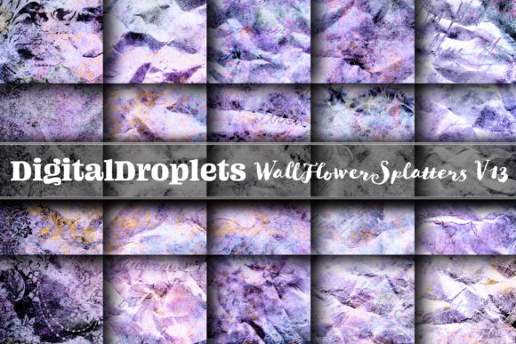 WallFlower Splatters 13: A Textured Paper Collection